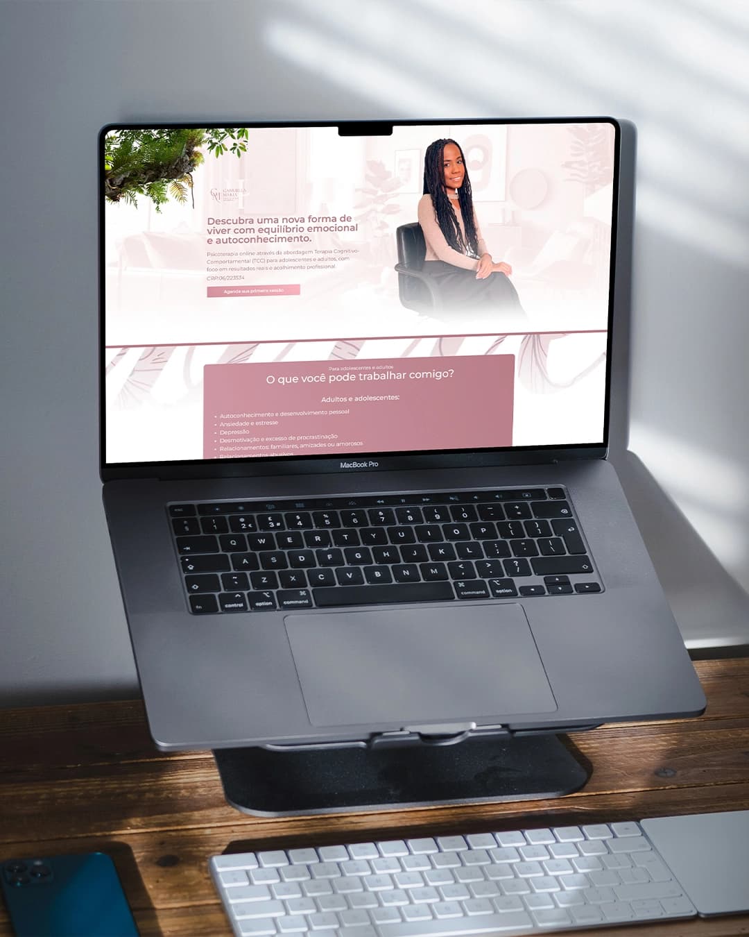 Site Profissional para Psicólogos